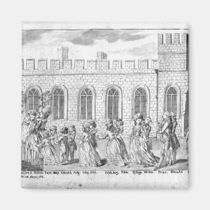 King George III and Queen Charlotte Magnet