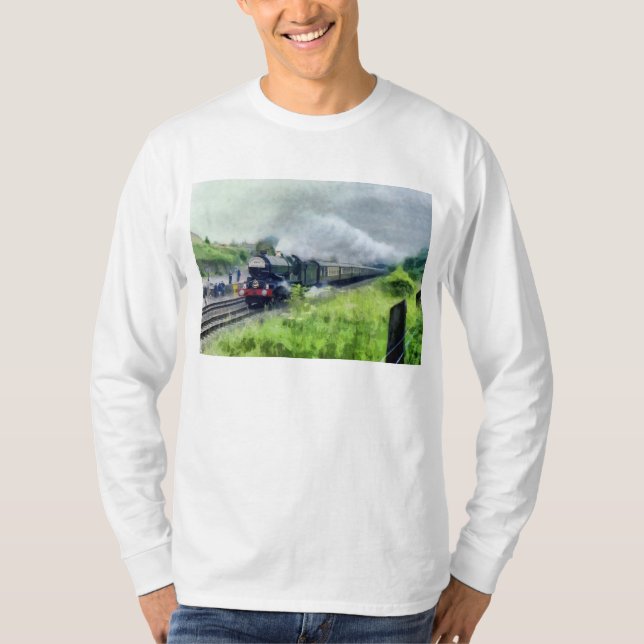 King George Steam Train T-Shirt (Front)