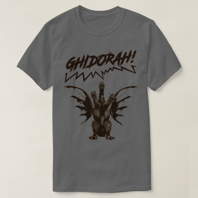 KING GHIDORAH BIG NAME T-Shirt (Design Front)