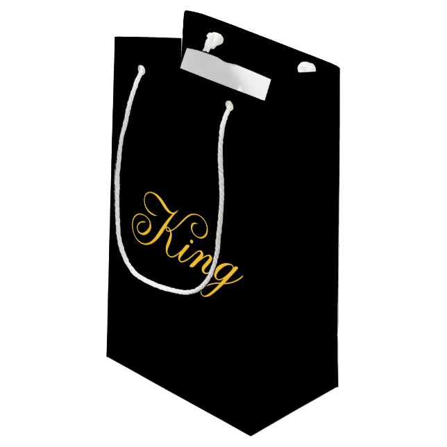 King Gift Bag (Back Angled)