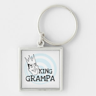 King Grampa T-shirts and Gifts Key Ring