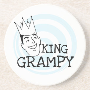 King Grampy Tshirts and Gifts Coaster