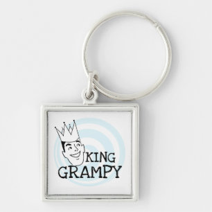 King Grampy Tshirts and Gifts Key Ring