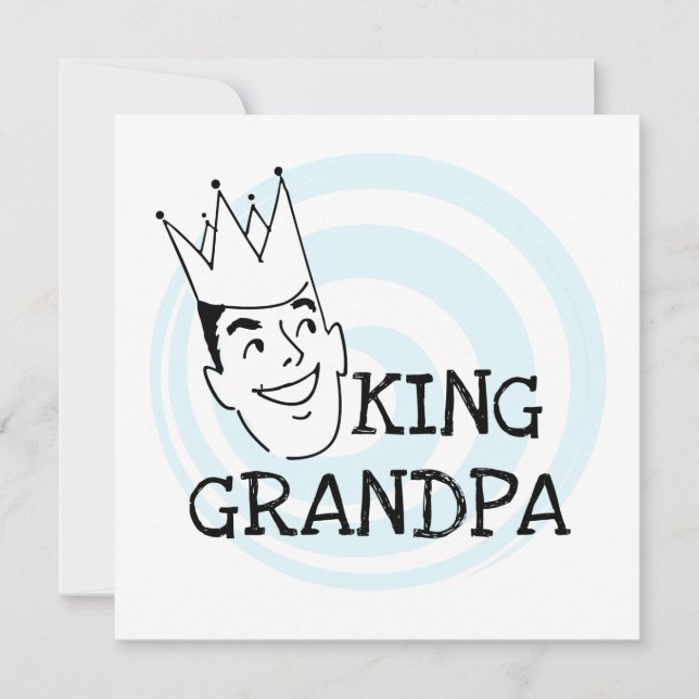 King Grandpa T-shirts and Gifts (Front)