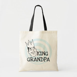 King Grandpa T-shirts and Gifts Tote Bag