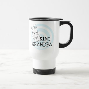 King Grandpa T-shirts and Gifts Travel Mug