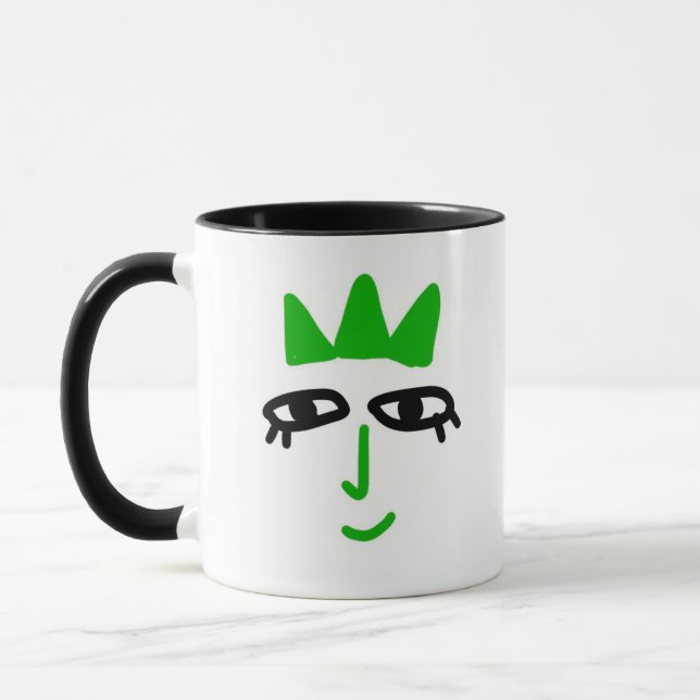 King Green Mug (Left)