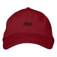 KING Headscarf Red-Hat Elegant Visor Handsome Nice