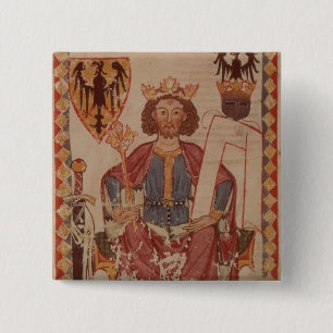 King Henry, illustration from the Manasse 15 Cm Square Badge