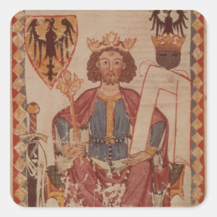 King Henry, illustration from the Manasse Square Sticker