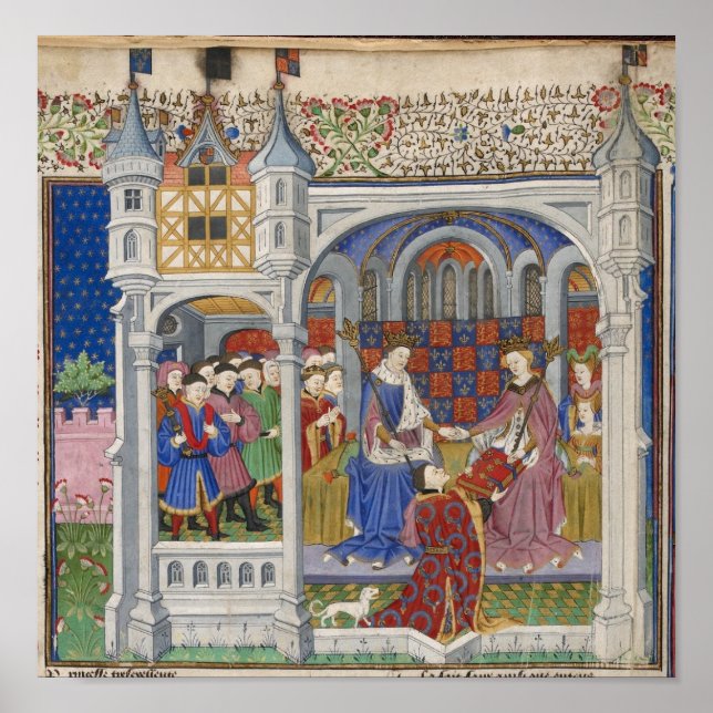 King Henry VI and Margaret of Anjou: Presentation Poster (Front)