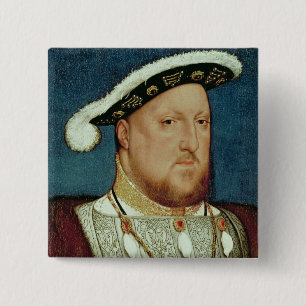 King Henry VIII 15 Cm Square Badge
