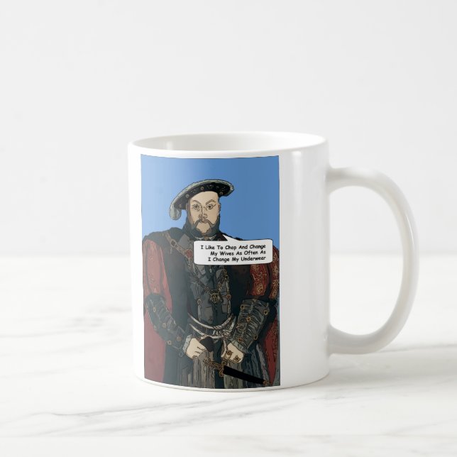 King Henry VIII comedy mug (Right)
