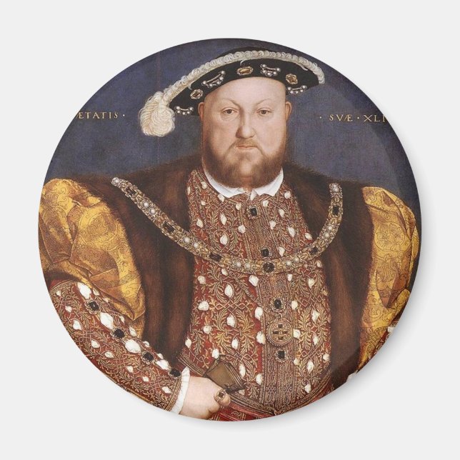 King Henry VIII Magnet (Front)