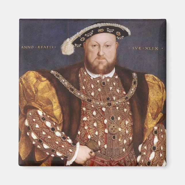 King Henry VIII Magnet (Front)