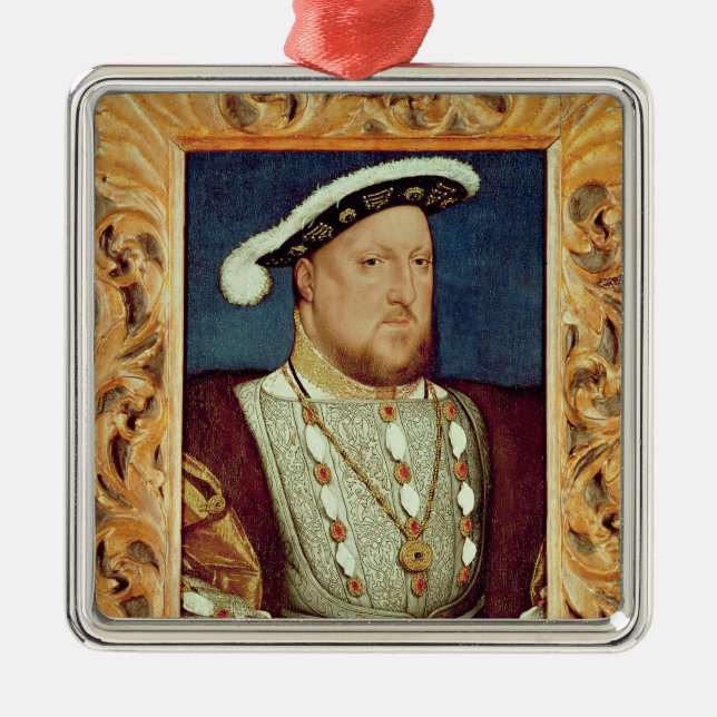 King Henry VIII Metal Tree Decoration (Front)