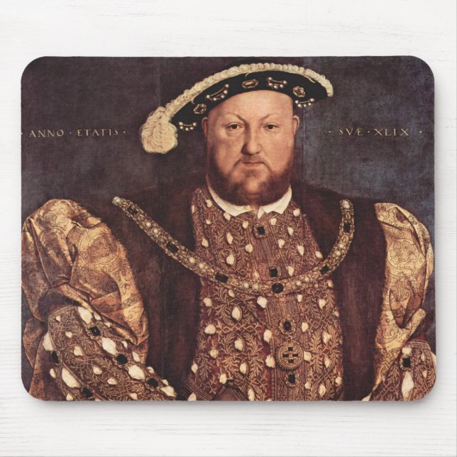 King Henry VIII Mousepad (Front)