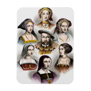 King Henry VIII of England His Six Wives Magnet
