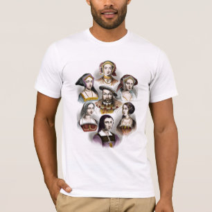 King Henry VIII of England His Six Wives T-Shirt
