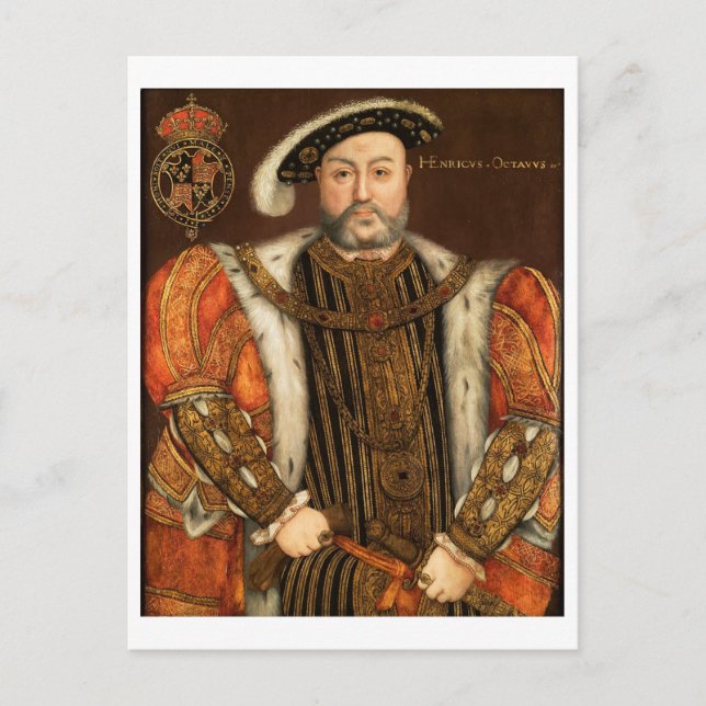 King Henry VIII Postcard (Front)