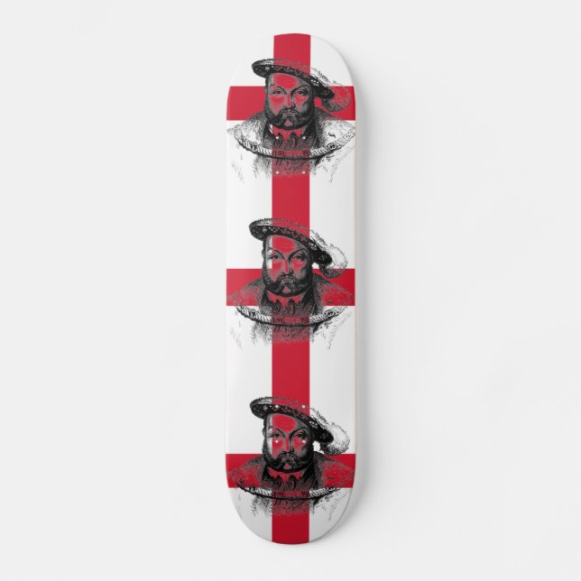 King Henry VIII Skateboard (Front)