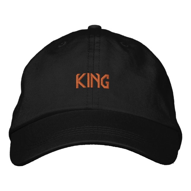 KING High-quality Handsome Super Trucker-Hat Embroidered Hat (Front)