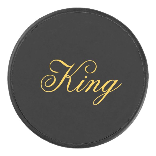 King Hockey Puck (Front)