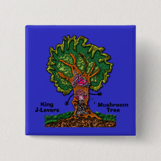 King J-lovers Mushroom Tree Button