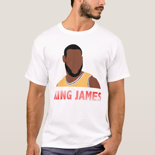 King James illustration T-Shirt (Front)