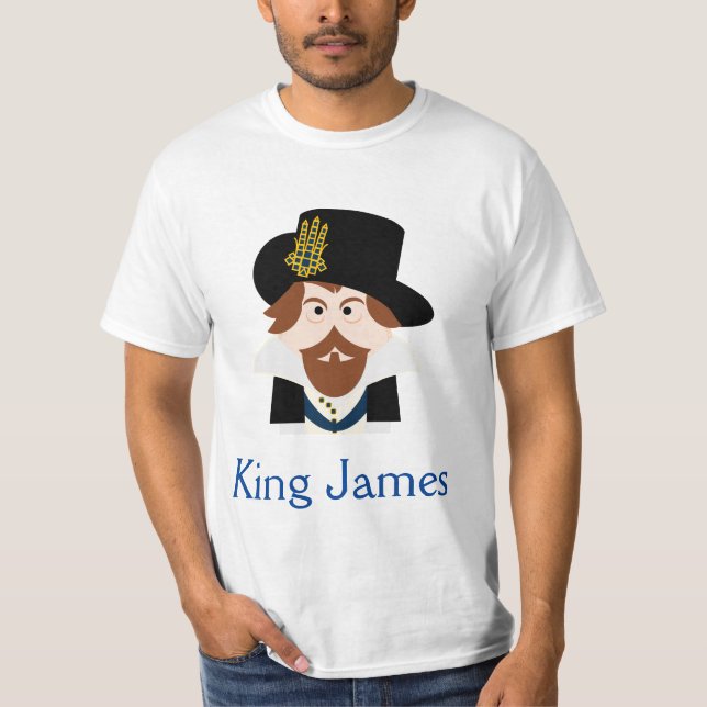 King James VI of Scotland and James I of England  T-Shirt (Front)