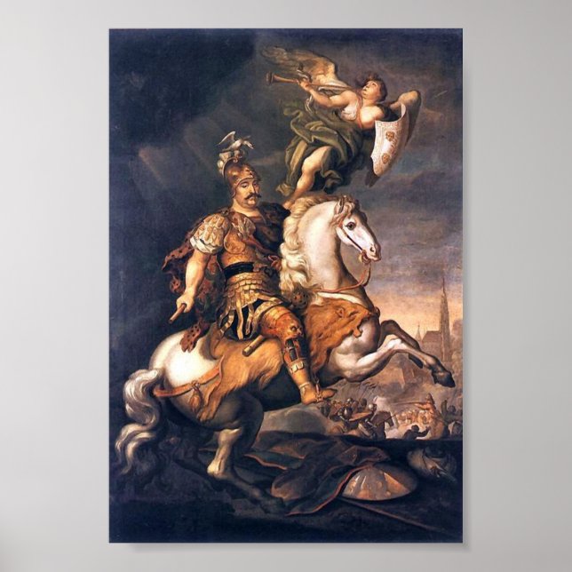 King John III Sobieski,  Battle of Vienna Poster (Front)
