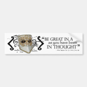 King John Quote Bumper Sticker