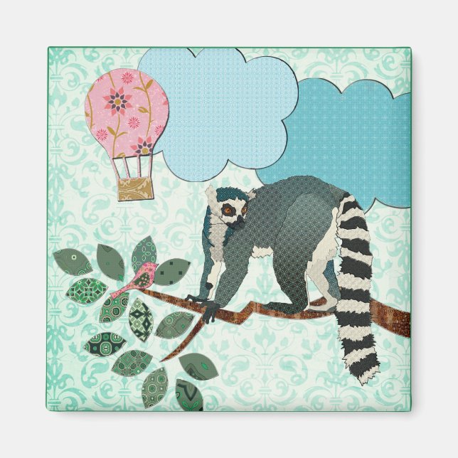 King Julian Out on a Limb Magnet (Front)