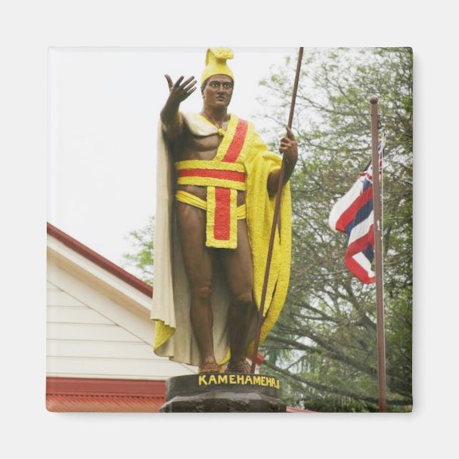 King Kamehameha Statue - Magnet (Front)