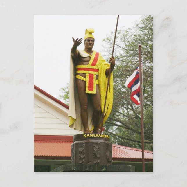 King Kamehameha Statue - Postcard (Front)