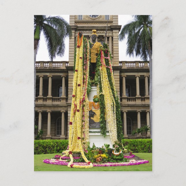 King Kamehameha the Great Postcard (Front)
