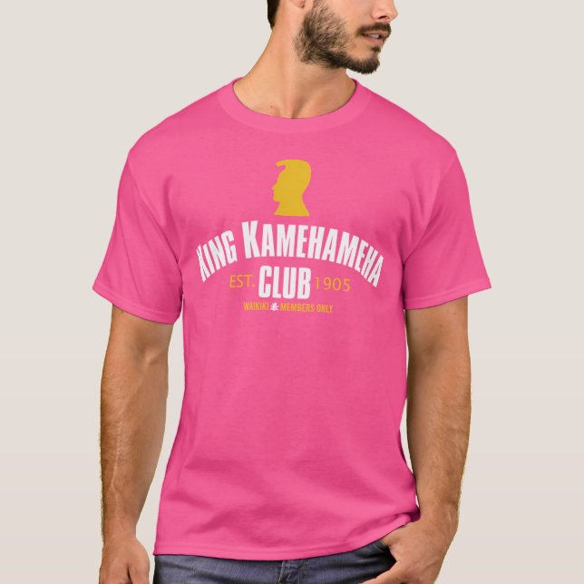 King Kamehameha Unlock Your Inner Magnum Pi With R T-Shirt (Front)