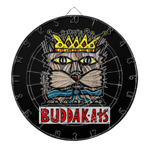 "King Kat" BuddaKats Dartboard