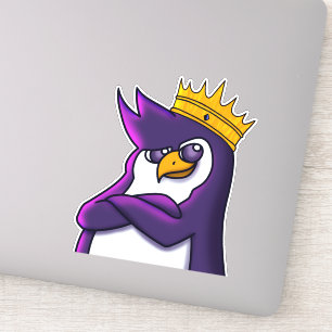 King Kenguin Sticker