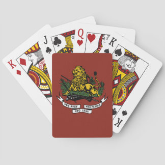King, Law, & Country Playing Cards