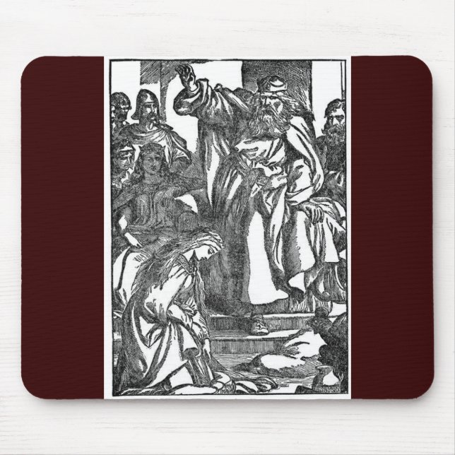 King Lear Mouse Pad (Front)