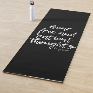 KING LEAR SHAKESPEARE PATIENT THOUGHTS YOGA MAT