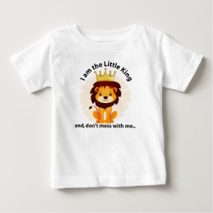 King lion baby fine jersy T-Shirt