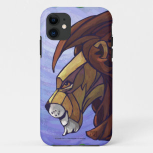 King Lion on Purple Case-Mate iPhone Case