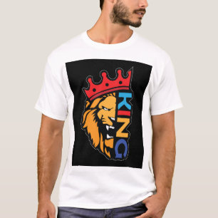 King Lion – Royal Strength Power Animal Design T-Shirt