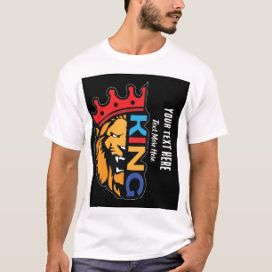 King Lion – Royal Strength Power Animal Design T-Shirt