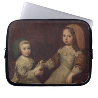 King Louis XIV (1638-1715) as a child with Philipp