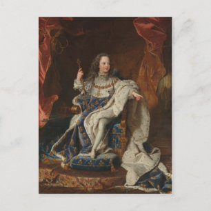 King Louis XV as a Child by Hyacinthe Rigaud Postcard