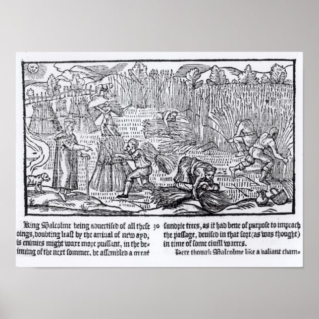 King Malcolm of Scotland Poster (Front)