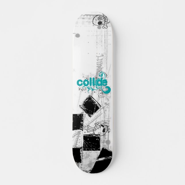 King Me Collide Skateboard (Front)